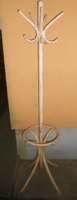 Thonet hajlított fa álló fogas akasztó esernyőtartós antikolt 180*40 cm