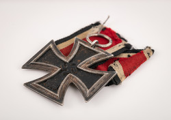 Német második világháborús Vaskereszt Másod Osztály - Eisernes Kreuz 2. Klasse ! EREDETI !