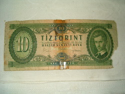 10 forint 1969 papírpénz bankjegy SZINTe ÚÚÚJ 1 forintról KIÁRUSÍTÁS 