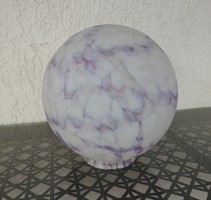 Glass art purple lampshade - lampshade
