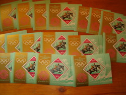 Kb 19 darab 1972 München XX. nyári olimpiai játékok blokk magyar bélyeg KIÁRUSÍTÁS china