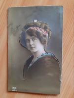 Régi, különleges eljárással készült képeslap-1913