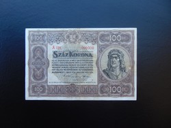 100 korona 1920 A 021  