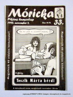 1996 11 2  /  PIKÁNS HUMORLAP 33  /  Móricka  /  Ssz.:  13280