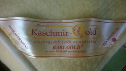 Kaschmir gold energizing magnetic bed insert, lumbar support, merino wool