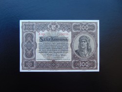 100 korona 1920 A 051 Szép ropogós bankjegy 