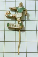 Különleges, ritka Fradi relikvia, zománcozott kitűző