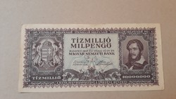 Tizmillió Milpengő 1946 ,hajtatlan 