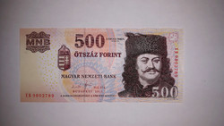 500.-Ft bankjegy UNC