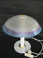 Art deco asztali lámpa Muránói üveg búrával