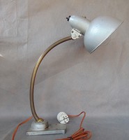 Ipari asztali lámpa , szerelőlámpa , műhely jelzett magyar 