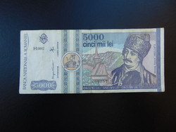 5000 lei 1992 Románia  02