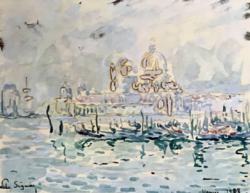 Paul Signac limitált kiadású litográfia (1961-ben készült)