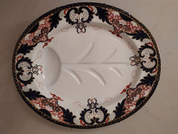 Antik 19.századi hústál francia sevres porcelán húsos tál konyhai eszköz