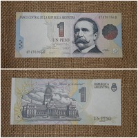 Argentin 1 peso papírpénz