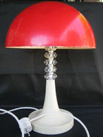 Retro fém nagy méretű asztali gomba lámpa
