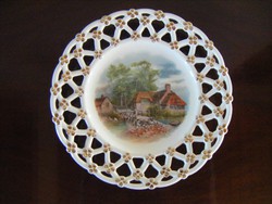 Antik Zsolnay tányér