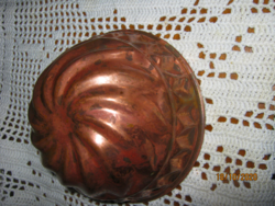 Réz sütőforma  kuglóf forma 