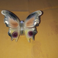 Lüszteres kerámia pillangó
