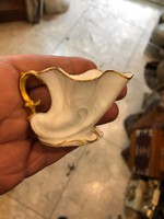 Meisseni porcelán kávés csésze, 5 cm magas, ritkaság.