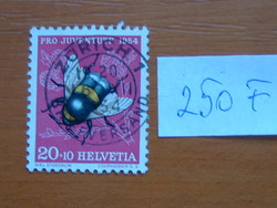 SVÁJC 20 + 10  (R) 1954 Jeremias Gotthelf halálának 100. évfordulója - rovarok 250F