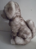 Plush - new - 40 cm - handcrafted - 40 x 40 x 23 cm - extremely soft-haired sheepdog