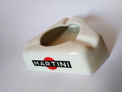 Nagyméretű vintage Martini hamutartó , Ceramica di Piola 1980s Itália