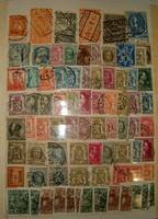 77 Belga bélyeg koraiaktól lot Belgium KIÁRUSÍTÁS 1 forintról