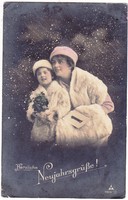 Képeslap Német tábori posta 1917