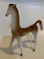 Hollóházi art deco ló ,Veres Miklós tervezte 31 cm 