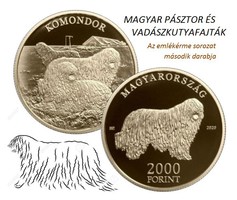 KOMONDOR - emlékpénz 2020 PROOF