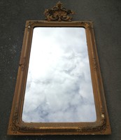 Hatalmas antik barokk tükör 