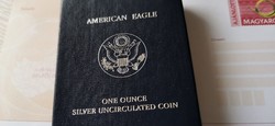 2008 USA ezüst sas ezüst 31,1 gramm 0,999 csomagolásban!