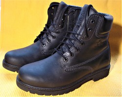 Black panama jack lacing, short-legged boots, boots (size 41)