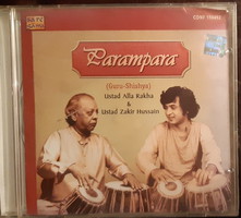  ZAKIR HUSSAIN  &  ALLA RAKHA  - TABLA  : PARAMPARA   CD