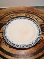 Hüttl Tivadar Cauldon kék tányér