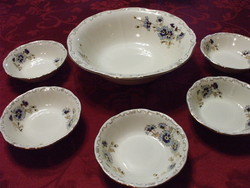Zsolnay cornflower compote bowls