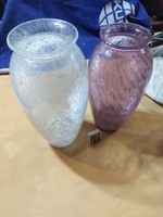 2 db Karcagi fátyol váza