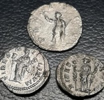  Római ezüst dénárok. 3db egyben!