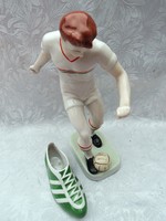 Hollóházi focista + cipő