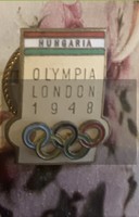 Londoni 1948 olimpiai jelveny eladó!Ara:6000.-