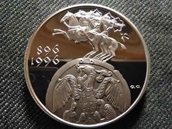 A honfoglalás 1100. évfordulója .925 ezüst 2000 Forint 1996 BP PP (id40600)