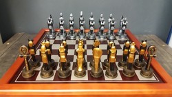 Egyiptomi sakk készlet