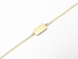 Gold plate bracelet (d25-au76697)
