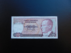 100 lira 1970 Törökország
