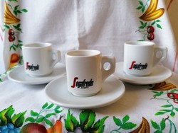 ACF Segafredo kávés csésze + alj 3db (ACF Made in Italiano)