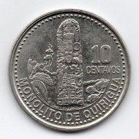 Guatemala 10 centavos, 2006