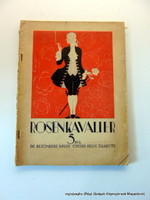 1928 április  /  ROSENKAVALIER  /  Eredeti, régi újság. Ssz.:  17860