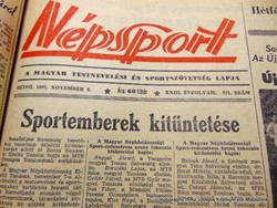1967 November 6 / folk sport / great gift idea! Original newspaper no.: 17910