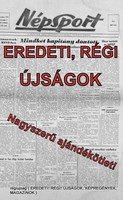 1967 november 21  /  Népsport  /  Nagyszerű ajándékötlet! Eredeti újság Ssz.:  17921